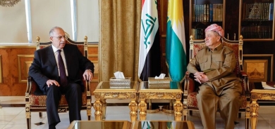 Serok Barzanî li gel şandeke hevpeymaniya Hesim civiya