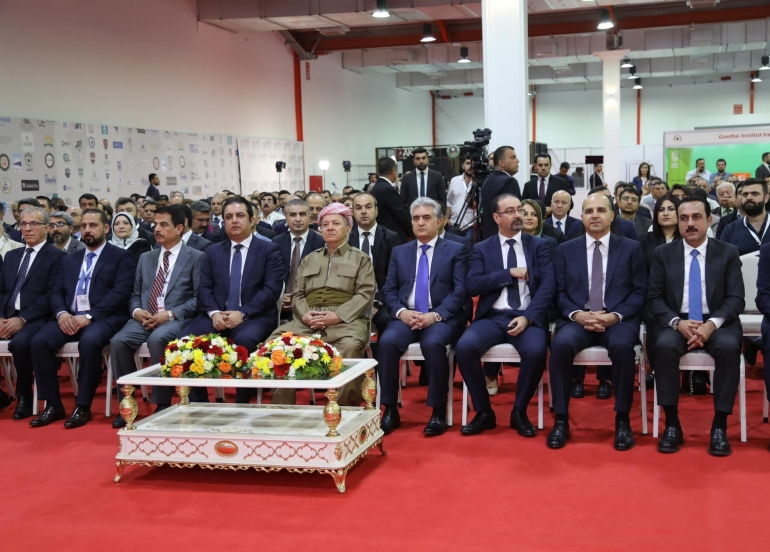 KDP President Inaugurates MEETS Iraq Exhibition, Highlights Education Reforms & Global Collaboration