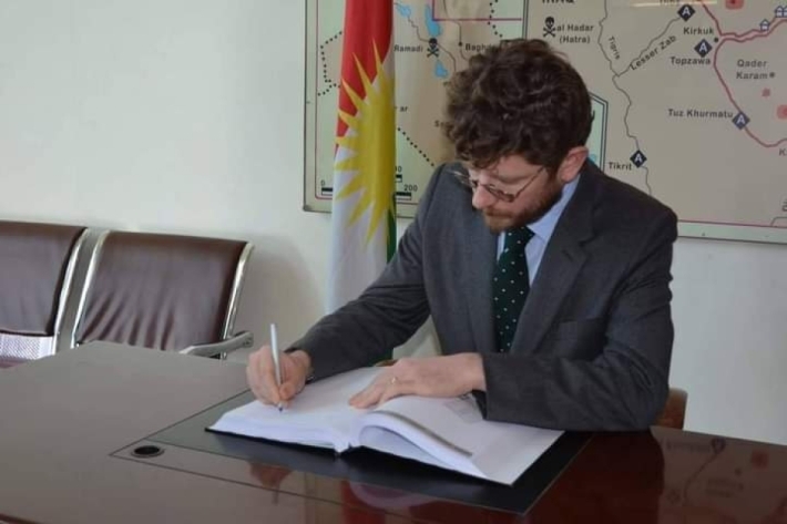 Peyama dawî ya konsulê giştî yê Fransa li Hewlêrê: Dostên min ên kurd ên ezîz, spas ji bo mêvandariya we