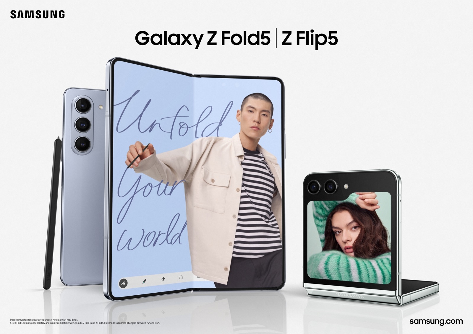 سامسونج Galaxy Z Flip5 وGalaxy Z Fold5 يوفران مزيجاً من المرونة وتعدّد المهام مع ضمان تجربة غامرة للمستخدم