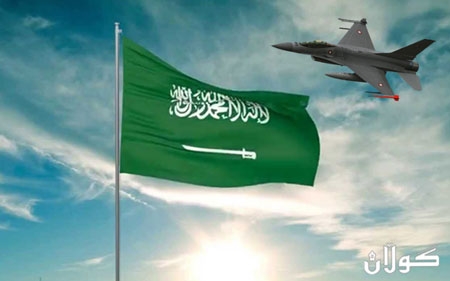 فڕۆکەیەکی جەنگی F15 لە سعودیە کەوتە خوارەوە