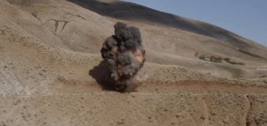 البيشمركة تزيل مخلفات حربية تعود إلى حقبة الحرب العراقية الإيرانية في جومان وحاج وعمران