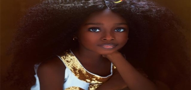 منداڵێكی ئەفریقی خاوەنی جوانترین ڕوخسارە