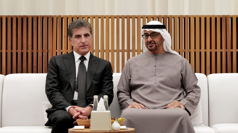 رئيس إقليم كوردستان يشارك في عزاء شقيق رئيس الإمارات سعيد بن زايد آل نهيان