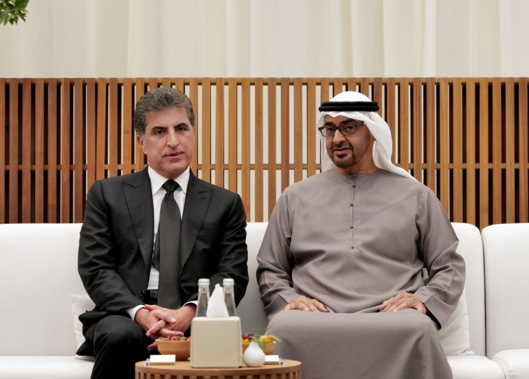 سه‌رۆك نێچيرڤان بارزانى به‌شداريى پرسه‌ى خوالێخۆشبوو شێخ سه‌عيد بن زايد ده‌كات