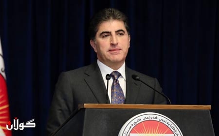 په‌يامى سه‌رۆك نێچيرڤان بارزانى له‌ يادى ئه‌نفالكردنى بارزانيياندا