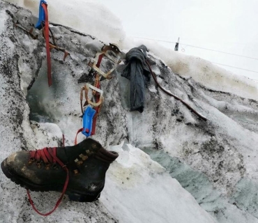 دۆزینەوەی تەرمی شاخەوانێكی ونبوو لە ئەنجامی توانەوەی سەهۆڵبەندی سروشتی