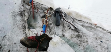 دۆزینەوەی تەرمی شاخەوانێكی ونبوو لە ئەنجامی توانەوەی سەهۆڵبەندی سروشتی