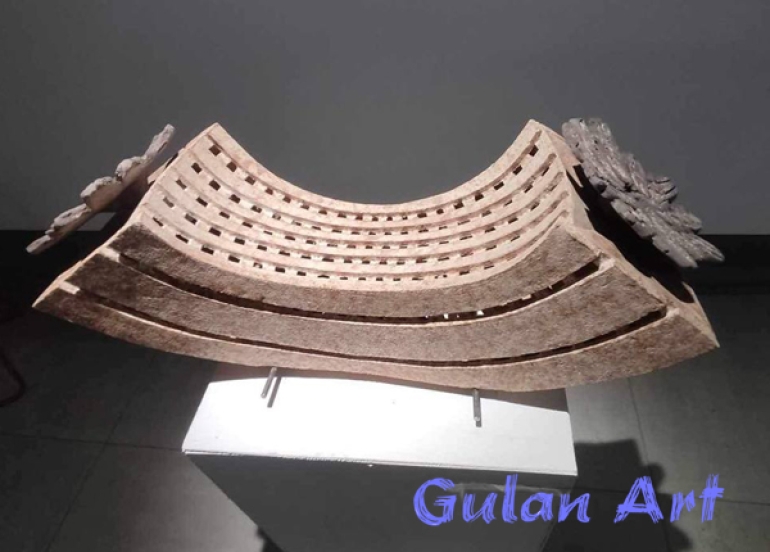 هۆڵی کولتوری جیهان رەنگ و سیرامیک ئاوێزانی یەکتر کرد