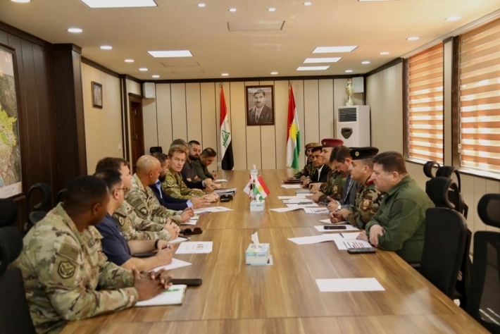 التحالف يؤكد استمرار دعم قوات البيشمركة