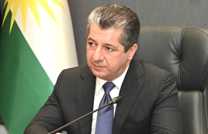 مسرور بارزاني يعزي ذوي ضحايا حادث أمس في دربنديخان