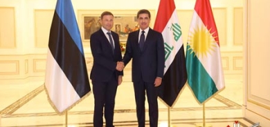 سه‌رۆكى هه‌رێمى كوردستان و وه‌زيرى به‌رگريى ئيستۆنيا كۆبوونه‌وه‌