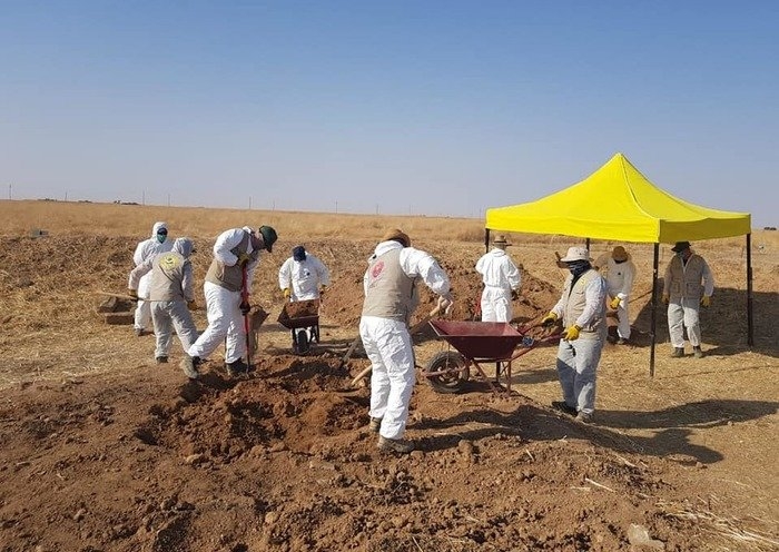 83 مقبرة جماعية حصيلة سيطرة داعش على سنجار لنحو عام