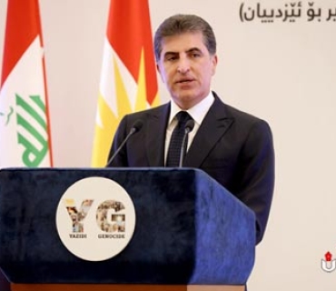 سه‌رۆك نێچيرڤان بارزانى: ده‌بێ چاره‌سه‌رى خێراى كرده‌يى بۆ دۆخى ئێزدييان ‏هه‌بێت