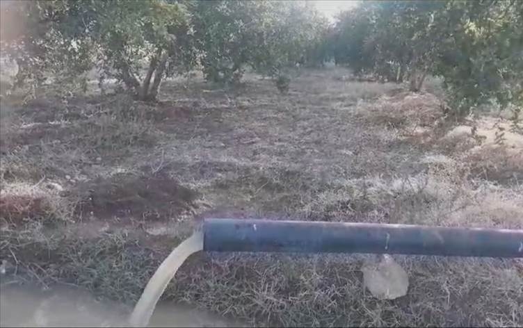 Efrîn: Grûpên opozîsyonê ava heyî jî ji bo zeviyên ku dest daniye ser bi kar tînin