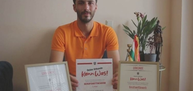 Ciwanê Kurd ê ku 3 sal in li Viyenayê yekem e: Ez amade me ku tiştekî ji welatê xwe re bikim