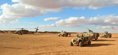 تدمير وإسقاط مسيرات حاولت استهداف مواقع للجيش