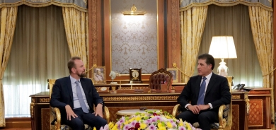 President Nechirvan Barzani Holds Meetings with EU Ambassador and Jordanian Delegation, Discussing Regional Cooperation and International Relations