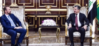 Serokwezîrê Herêma Kurdistanê pêşwazî li Balyozê Yekîtiya Ewropayê yê li Iraqê kir