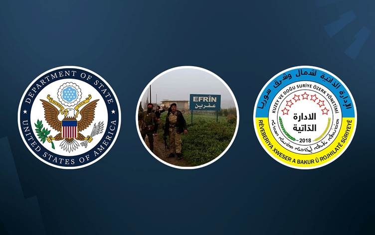 الإدارة الذاتية تكذّب تصريح الخارجية الأميركية بإنكار التغيير الديمغرافي في عفرين