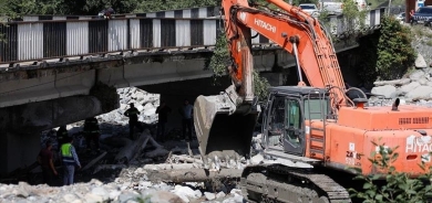 ژمارەی قوربانیانی زەوی لەرزین لە جۆرجیا گەیشتە ٢١ کەس