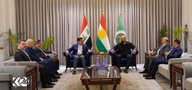 Şanda PDKê li Bexdayê ligel Bafil Talebanî civiya