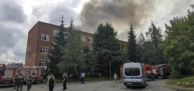 تەقینەوە لە کارگەی ئۆپتۆمیکانیک لە ڕووسیا بووە هۆی برینداربوونی 25كەس