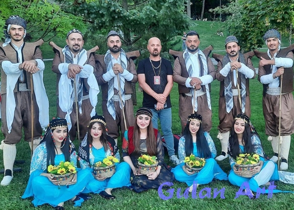 تیپی هونەری میللی کەرکوك لە ڕۆمانیایە