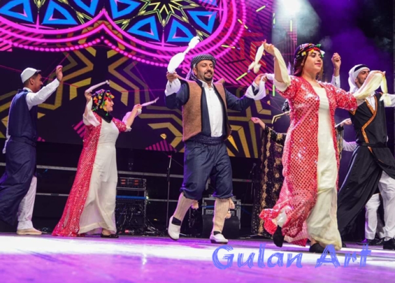 تیپی هونەری میللی کەرکوك لە ڕۆمانیایە