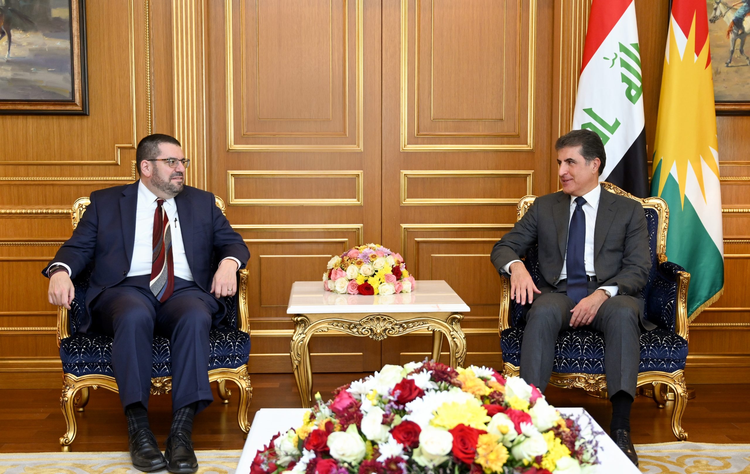 President Nechirvan Barzani and Deputy Chief of Mission at U.S. Embassy discuss situation in Iraq and Kurdistan Region