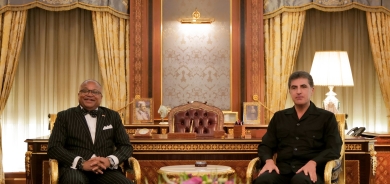 Farewell Meeting Between Kurdistan Region President and Outgoing US Consul General