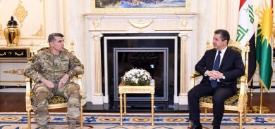 Serokwezîr Mesrûr Barzanî pêşwazî li şandeke pilebilind a hêzên Hevpeymanan li Iraq û Sûriyê kir