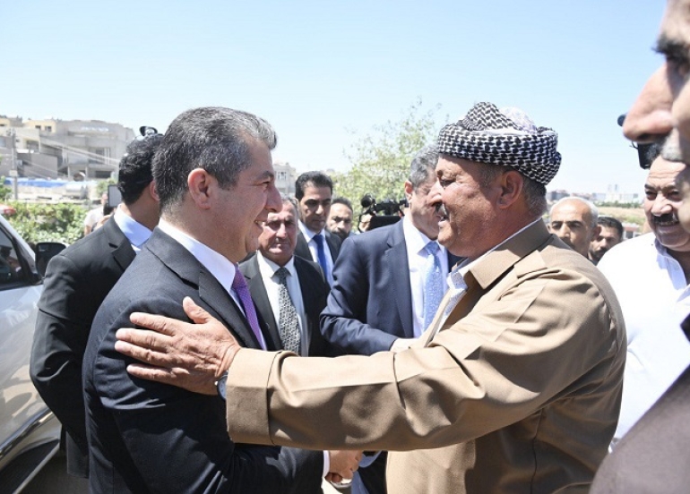 Kurdistan Region Prime Minister Assures Local Residents During Duhok Province Tour
