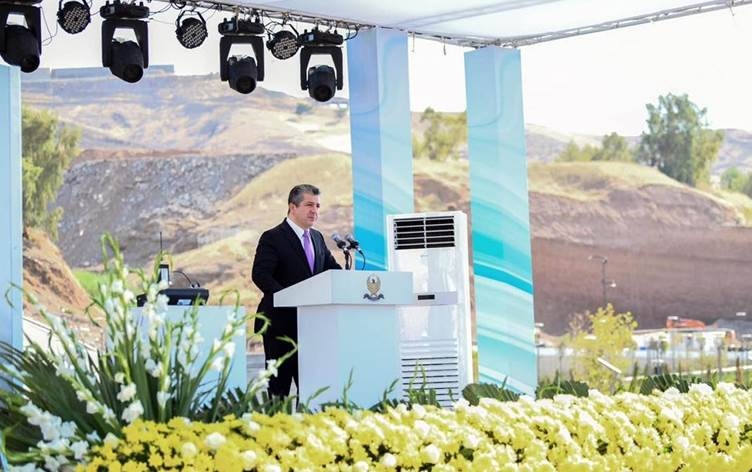 Mesrûr Barzanî: Li Zaxoyê 170 proje hatine cîbicîkirin