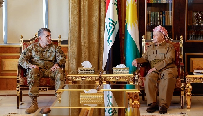 President Barzani Holds Talks with US-Led Coalition Delegation, Reaffirming Commitment to Counterterrorism Cooperation