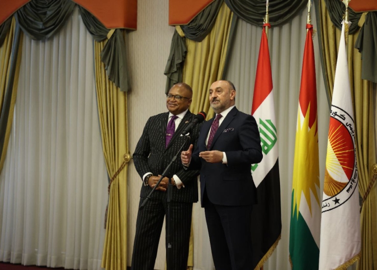 سه‌رۆكايه‌تيى هه‌رێمى كوردستان ڕێوڕه‌سمێكى ماڵئاوايى بۆ كونسولى ئه‌مه‌ريكا ڕێكده‌خات