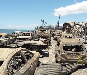 ژمارەی قوربانیانی ئاگرکەوتنەوە لە هاوایی گەیشتە ٩٩ کەس