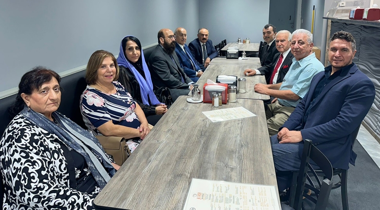 Mîrê Kurdên Êzidî û rayedarên Amerîkî derbarê rewşa Êzidiyan de dicivin