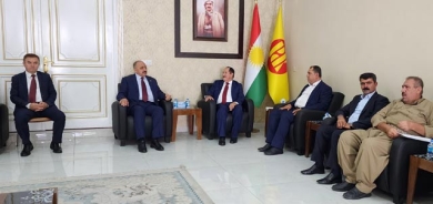 *شاندێکى باڵاى YNDK ساڵیادی دامەزراندنی پارتى دیموکراتى کوردستان پیرۆز دەكات*