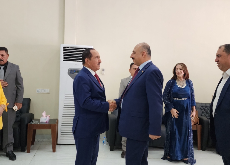 *شاندێکى باڵاى YNDK ساڵیادی دامەزراندنی پارتى دیموکراتى کوردستان پیرۆز دەكات*