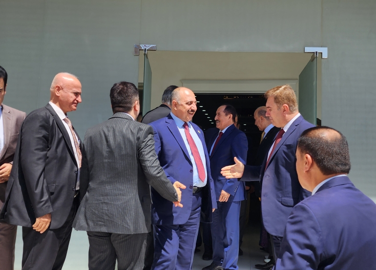 *شاندێکى باڵاى YNDK ساڵیادی دامەزراندنی پارتى دیموکراتى کوردستان پیرۆز دەكات*