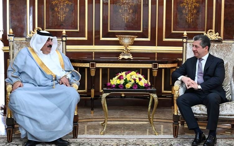 Mesrûr Barzanî û serokê eşîra Şemmeran civiyan