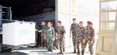 Hevpeymaniya Navdewleti çek û pêdiviyên leşkerî pêşkêşî Firqeya 1 û 2 ya Pêşmerge kir