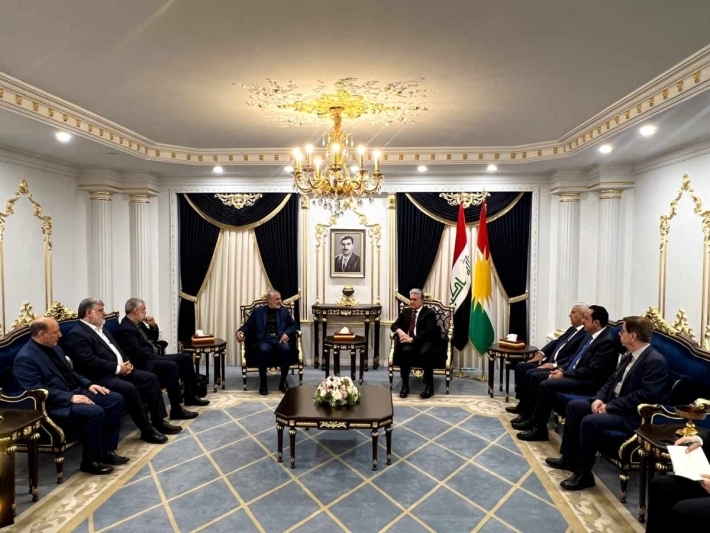 ريبر أحمد ونائب وزير الداخلية الإيراني يبحثان عدداً من القضايا المشتركة