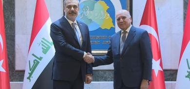 Fuad Husên û Hakan Fîdan li Bexdayê civiyan