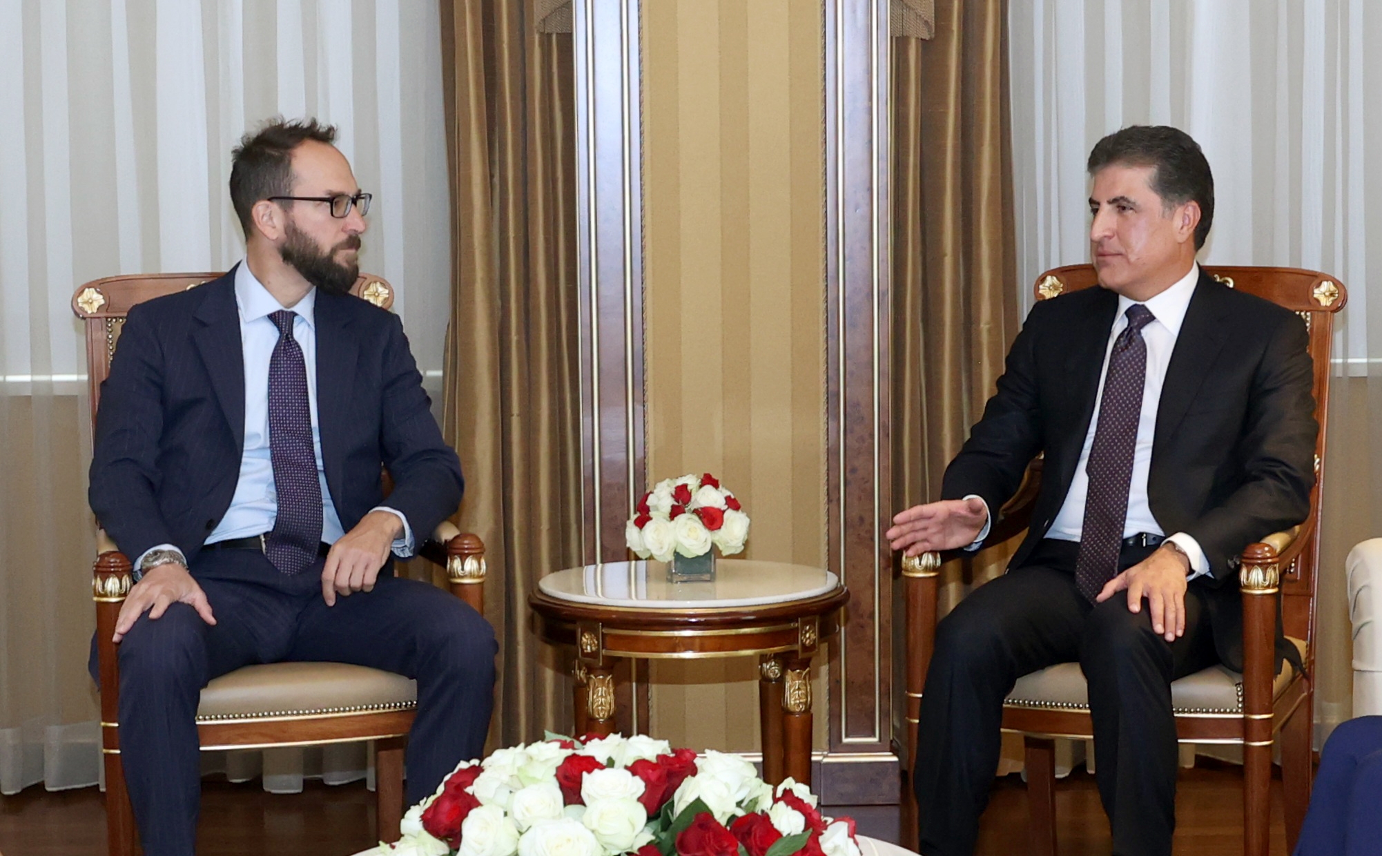 Kurdistan Region President Welcomes New American Consul General, Discusses Bilateral Relations