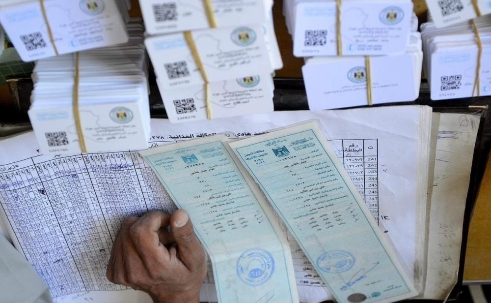 خلال 3 أشهر.. دهوك تنتهي من توزيع بطاقة الحصة التموينية الالكترونية