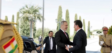 Nêçîrvan Barzanî û Hakan Fîdan li Hewlêrê civiyan