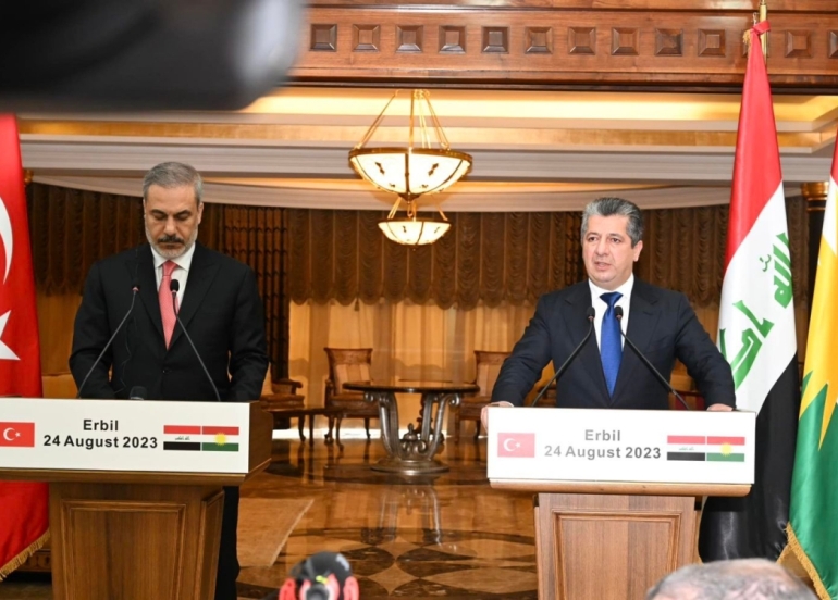 ((  ئــه‌گــه‌ر و سيناريۆكانى پشت سه‌ردانه‌كه‌ى فيدان بۆ عێراق و هه‌رێمى كوردستان  ))