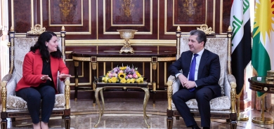 رئيس حكومة إقليم كوردستان يستقبل وفداً ألمانياً